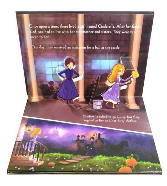 ⁦My First Pop Up Fairy Tales Cinderella⁩ - الصورة ⁦5⁩