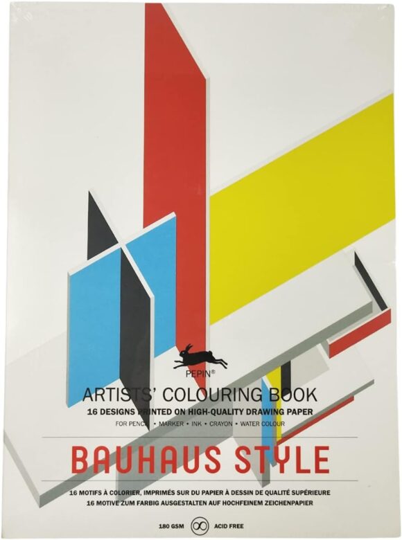 Pepin Bauhaus Style Coloring Book