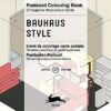 Bauhaus Style Postcards Coloring Book