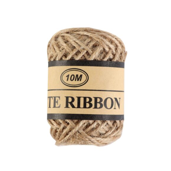 plain brown burlap twine