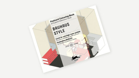 ⁦Bauhaus Style Postcards Coloring Book⁩ - الصورة ⁦2⁩