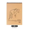 Potentate Retro Kraft Paper Sketch Book 8K