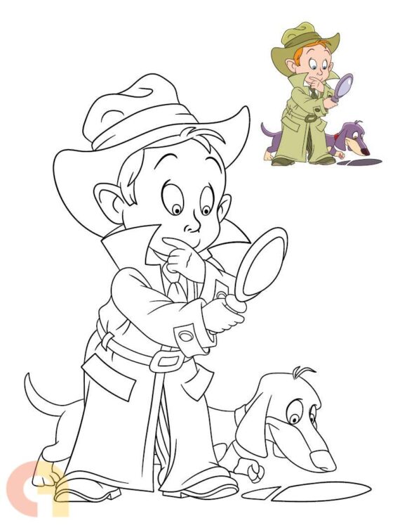 ⁦Professions Coloring Book⁩ - الصورة ⁦3⁩