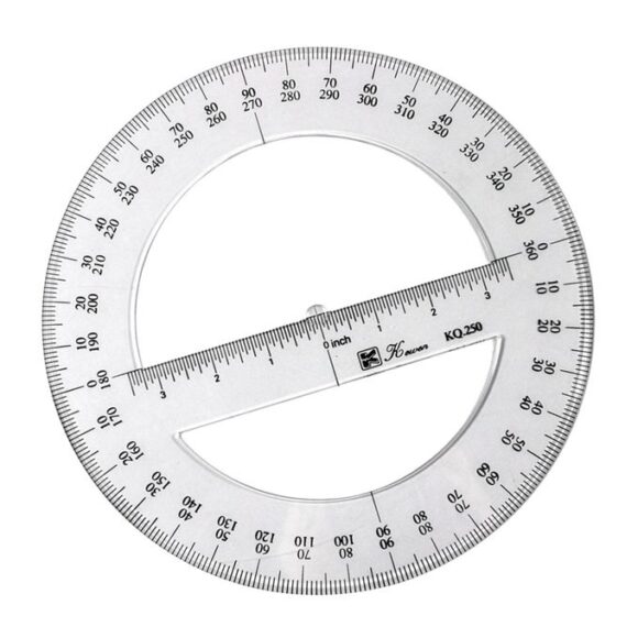 protractor 360 degree circle