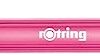 Rotring S1451820 Centro Gigh-Class Set Square With Removable Grip For Comfortable & Accurate Drawing - Clear