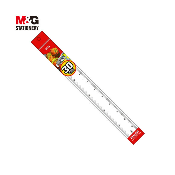 Ruler M&G Plastic 30Cm
