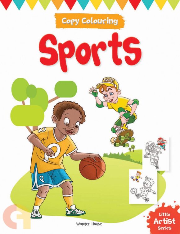 Sports Coloring Book