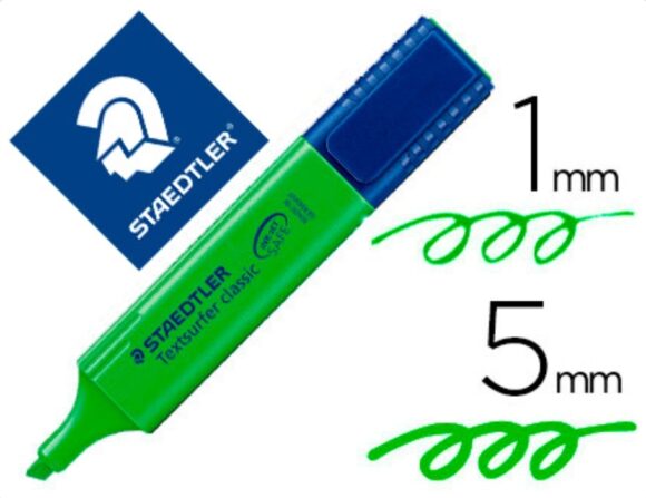 STAEDTLER TEXTSURFER CLASSIC 364 HIGHLIGHTER - GREEN