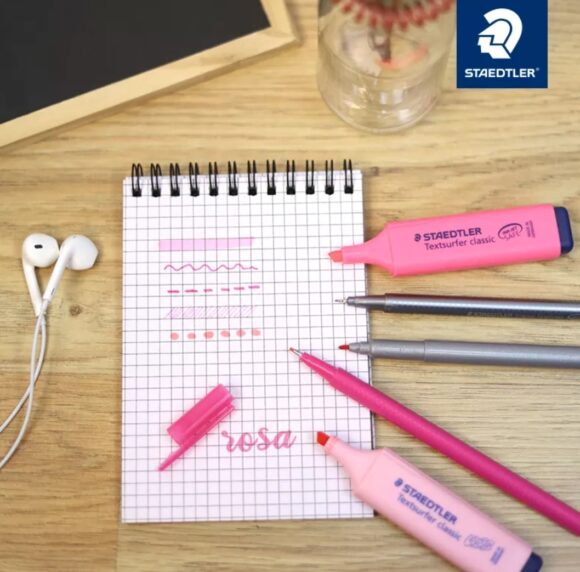 ⁦STAEDTLER TEXTSURFER CLASSIC 364 HIGHLIGHTER - PURPLE⁩ - الصورة ⁦2⁩