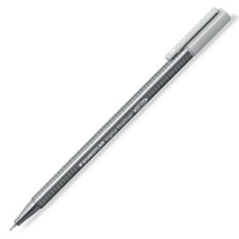 STAEDTLER TRIPLUS FINELINER 0.3 SILVER GREY
