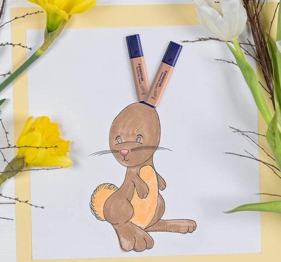 ⁦TEXTSURFER CLASSIC HIGHLIGHTER - STAEDTLER - BEIGE⁩ - الصورة ⁦2⁩