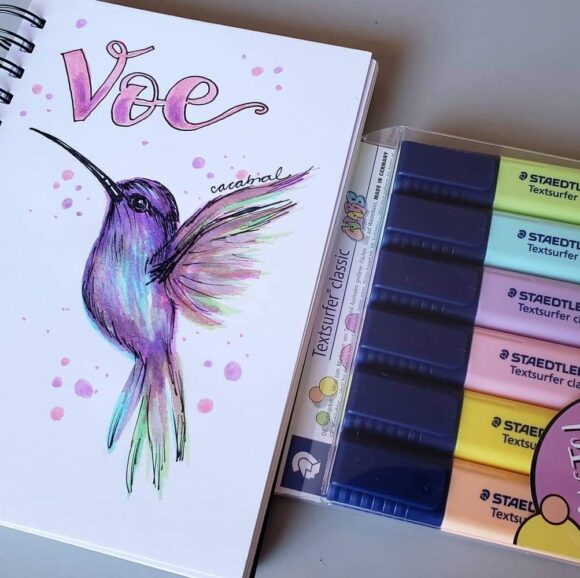 ⁦TEXTSURFER CLASSIC HIGHLIGHTER - STAEDTLER - LIGHT BLUE⁩ - الصورة ⁦3⁩