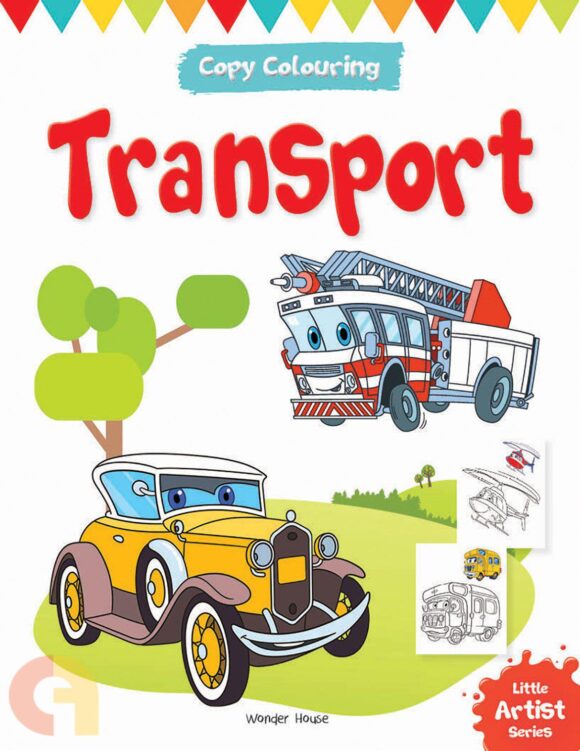 Transport Coloring Book