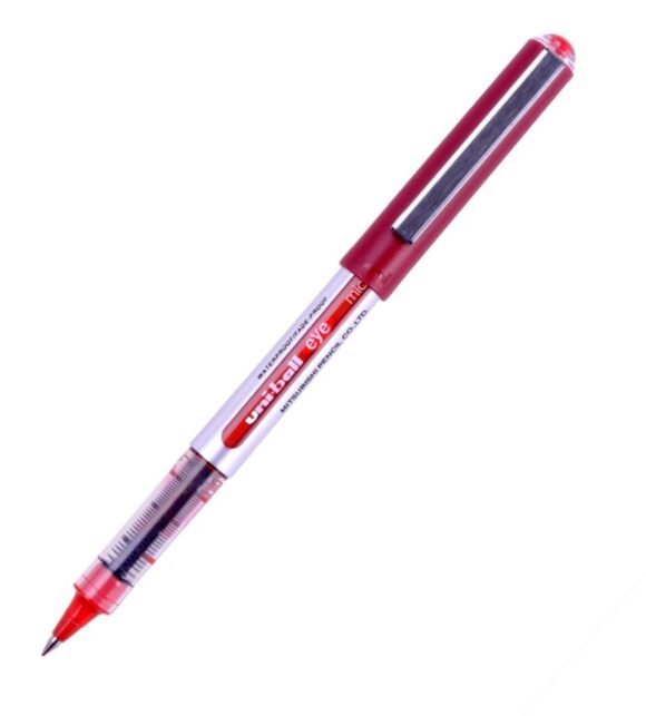 UNI-BALL EYE MICRO UB-150 ROLLERBALL RED