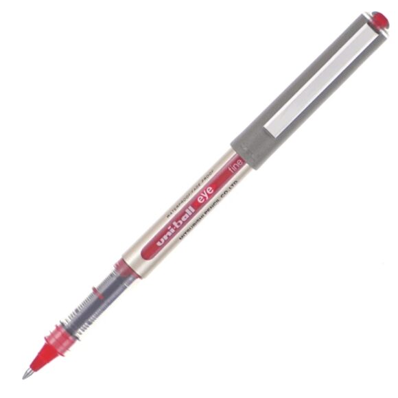 UNI-BALL EYE UB-157 FINE ROLLERBALL RED