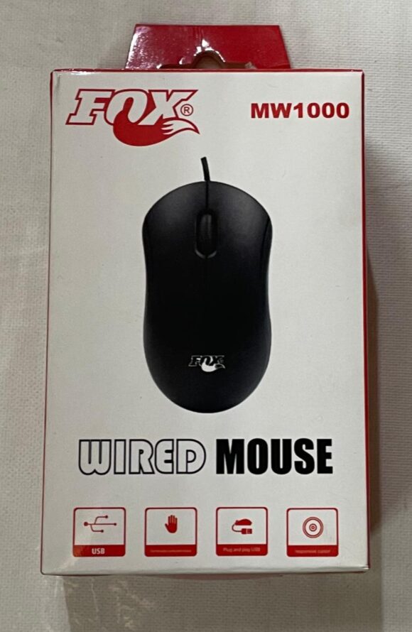 wired mouse usb fox