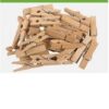 Wood Clip Clothespins Medium - 30 pcs