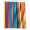 Wooden Ice Cream Round Sticks 40 pcs- coloured