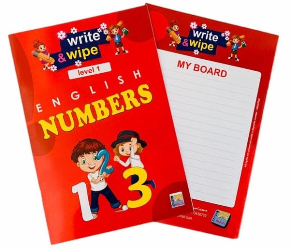 ⁦Write&Wipe NUMBERS-LEVEL 1⁩ - الصورة ⁦2⁩